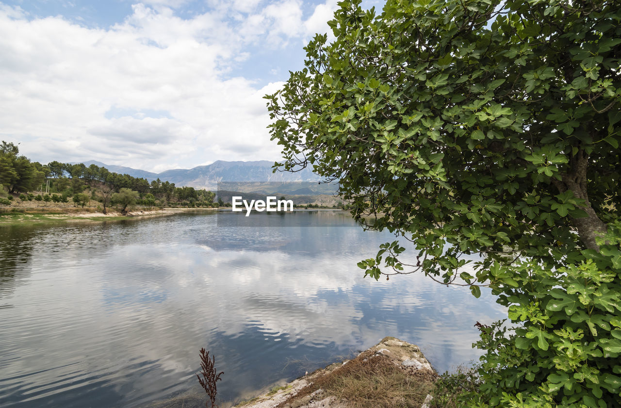 IDYLLIC VIEW OF LAKE AGAINST SKY