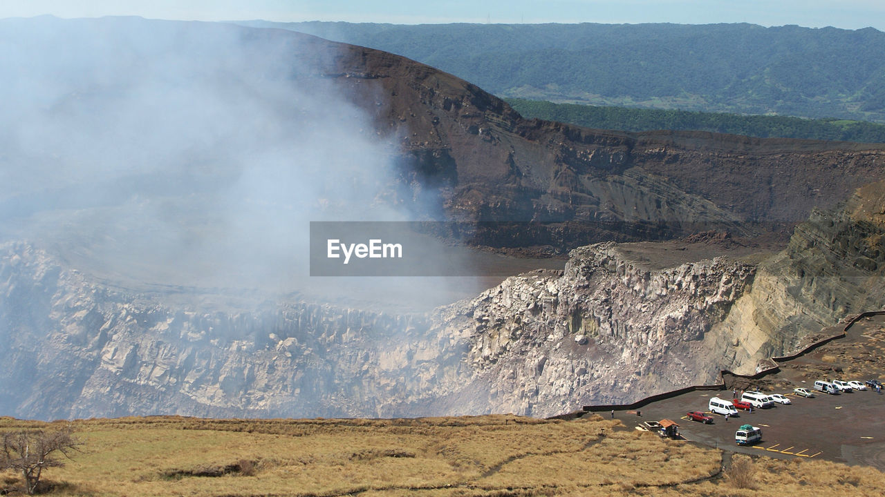 Volcano masaya national park, nicaragua, central amerika