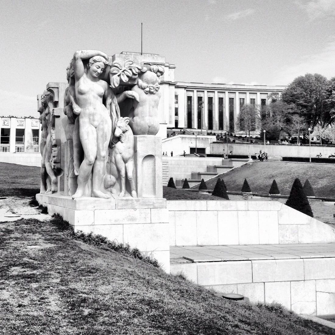 STATUE OF A BUILDING