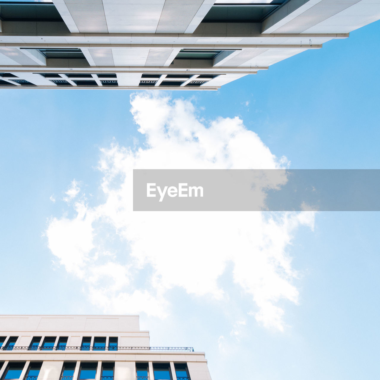 Low angle view of buildings against sky