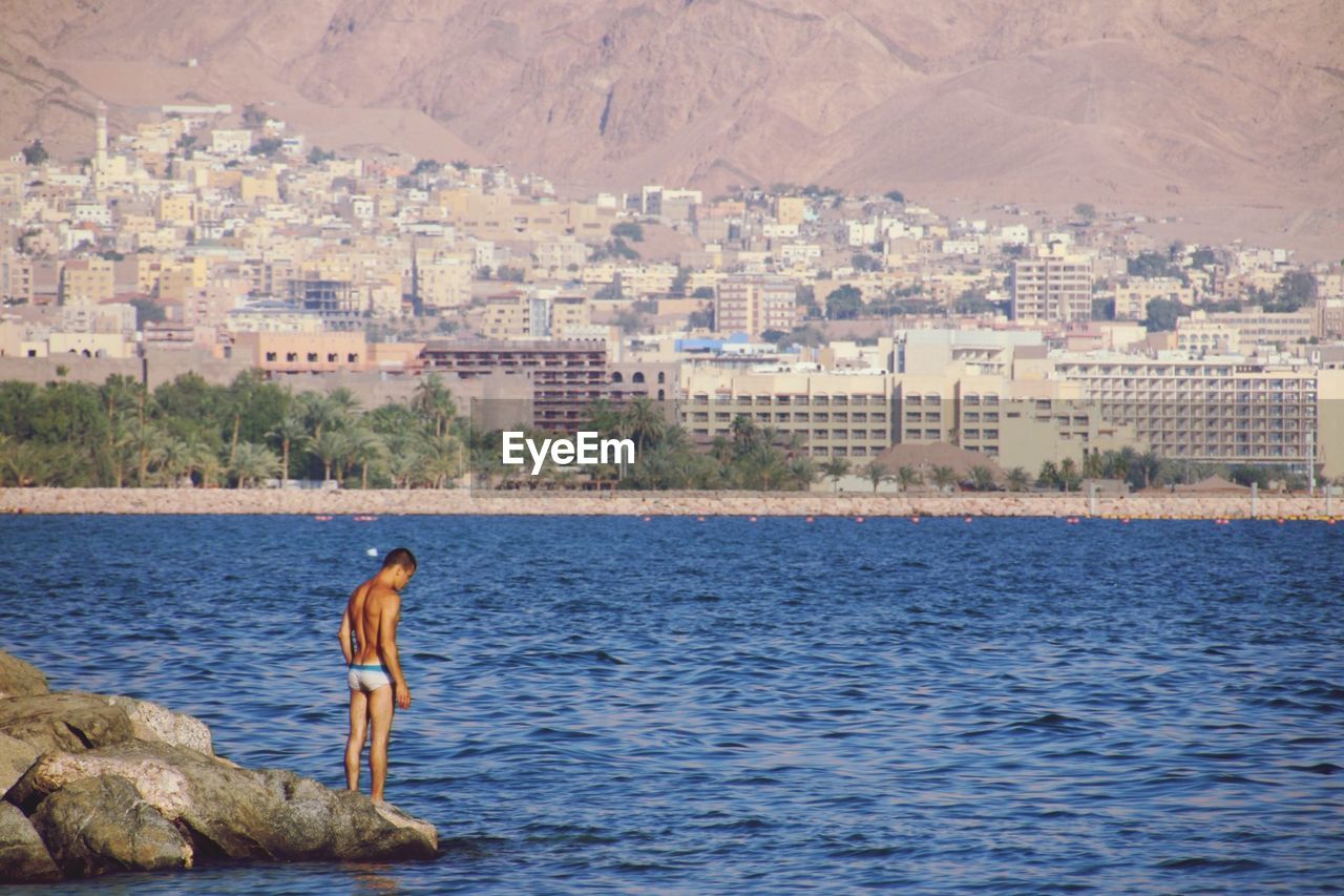 WOMAN IN WATER