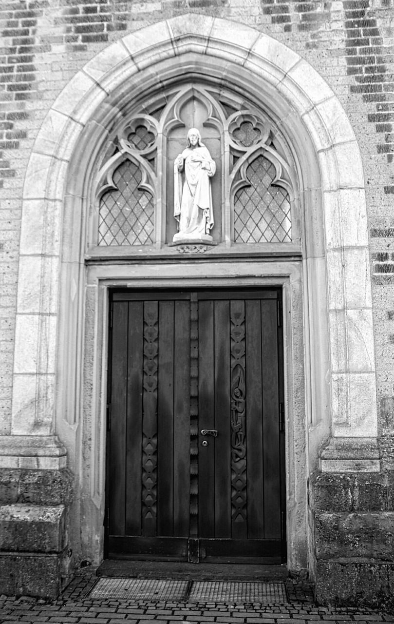 FACADE OF OLD CHURCH