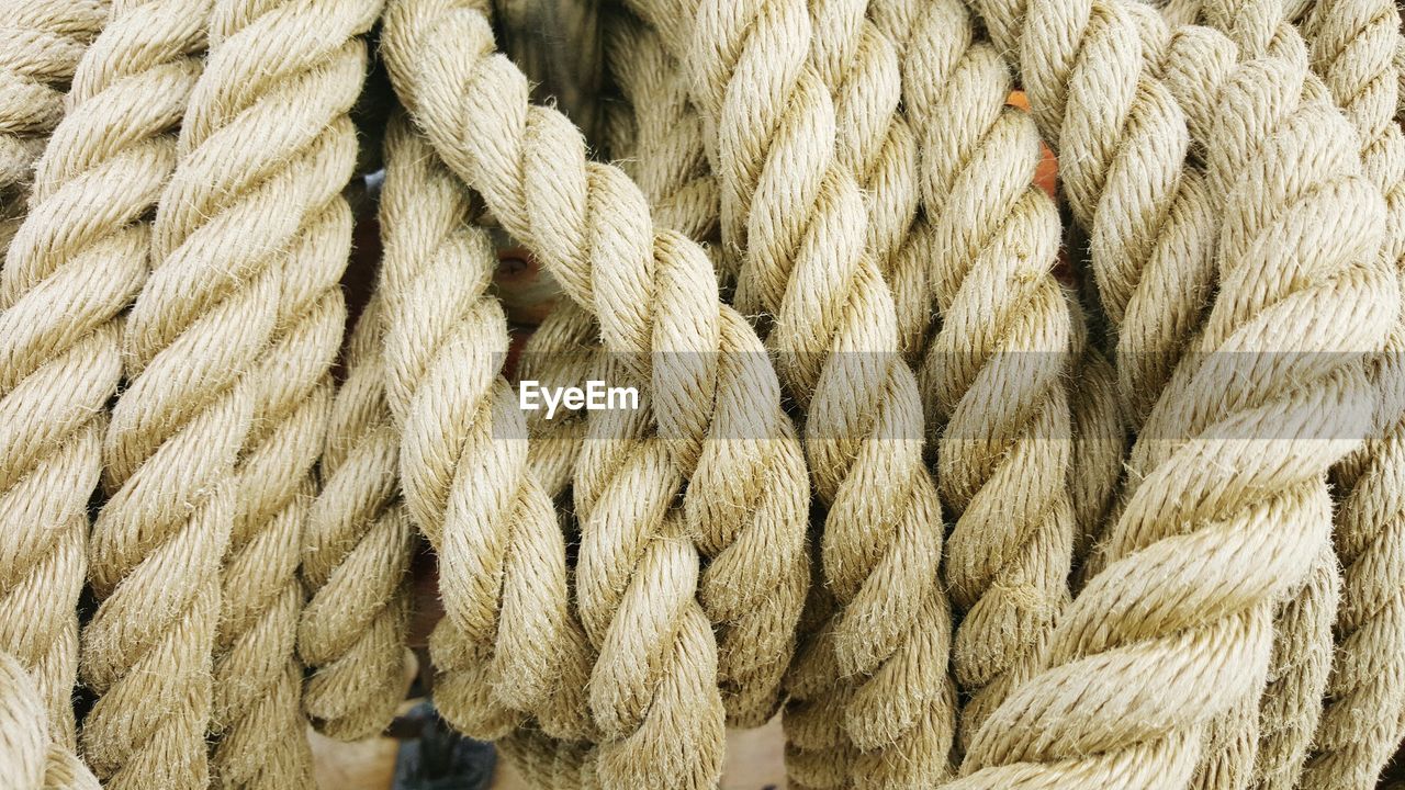 Full frame shot of rope