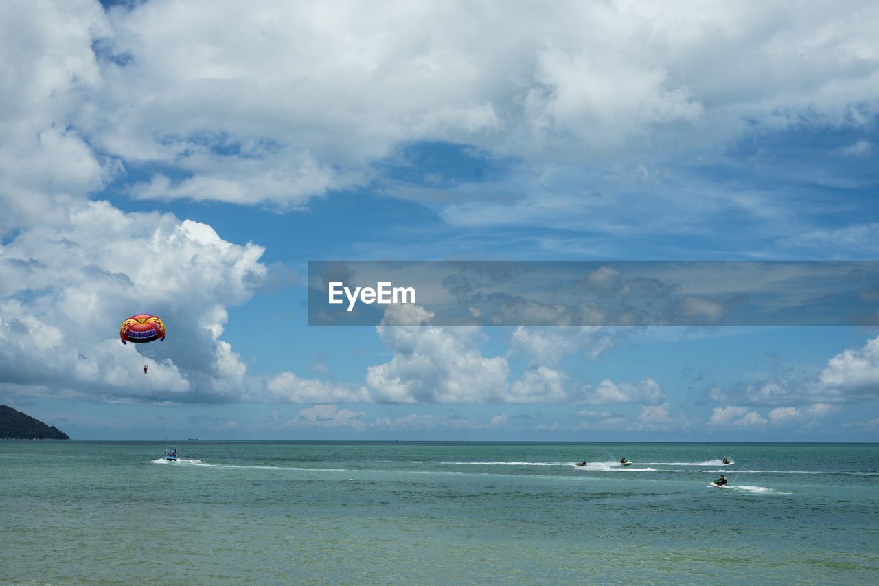 VIEW OF SEA AGAINST SKY