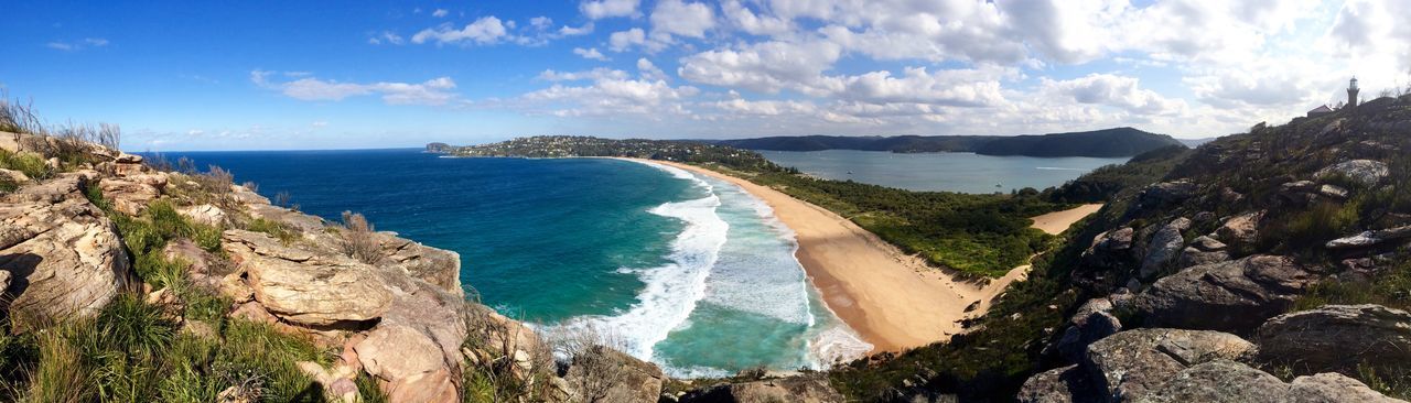 View of coastline