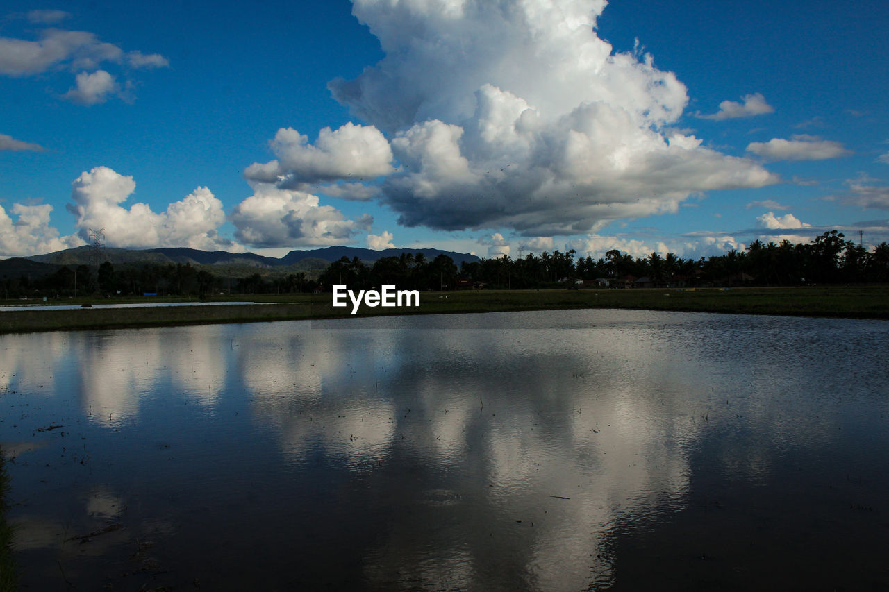 SCENIC VIEW OF LAKE