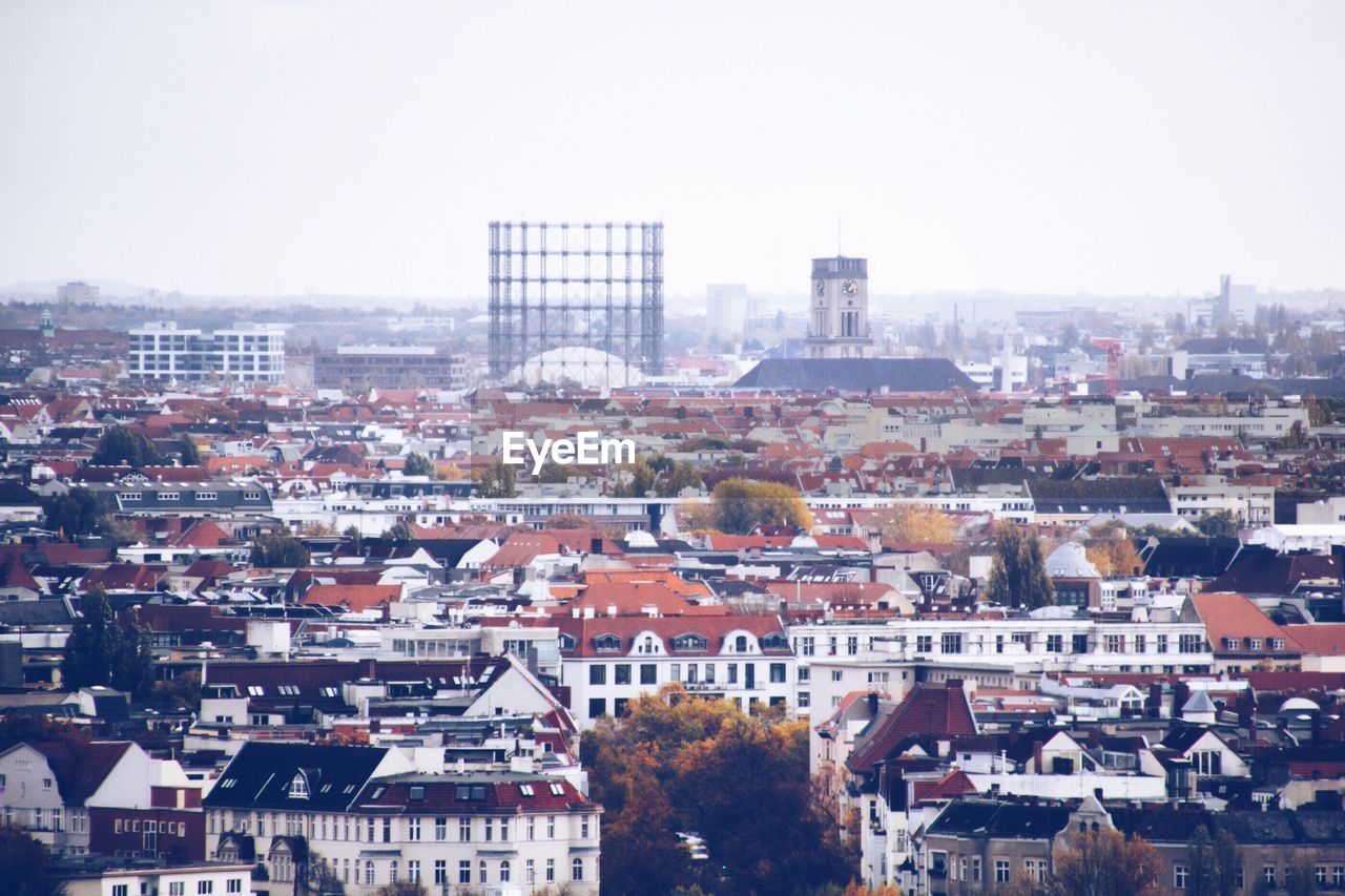 Cityscape against sky