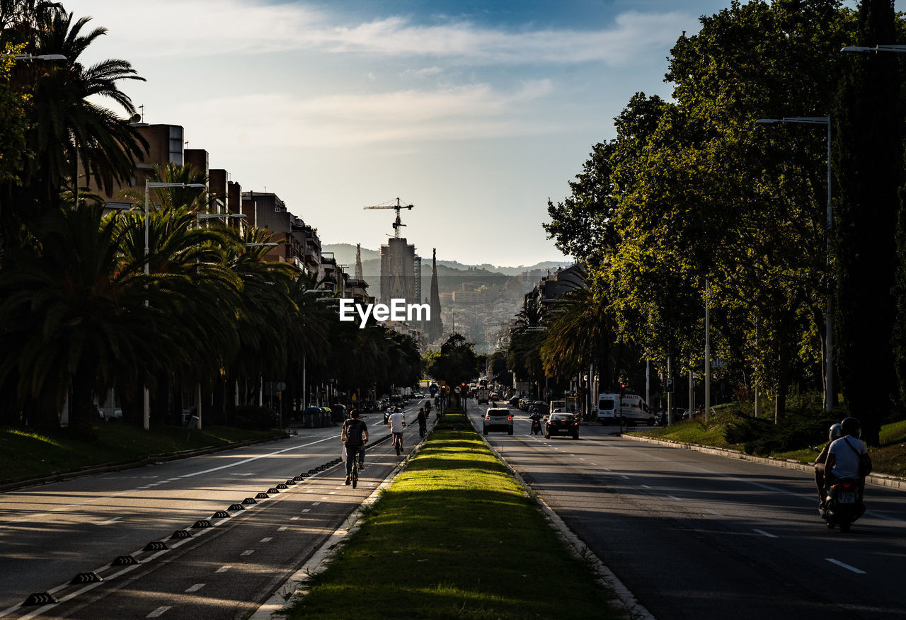 VIEW OF CITY STREET