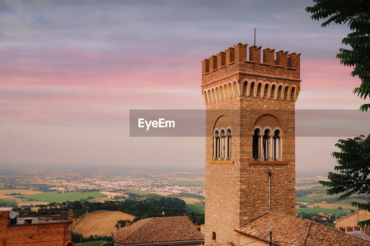 Castle Historical Building Historical Monuments Arch Architecture Bertinoro Building Building Exterior Built Structure City Cloud - Sky History Italy Nature No People Outdoors Religion Sky The Past Travel Destinations