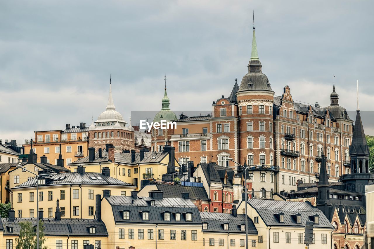 Buildings in city