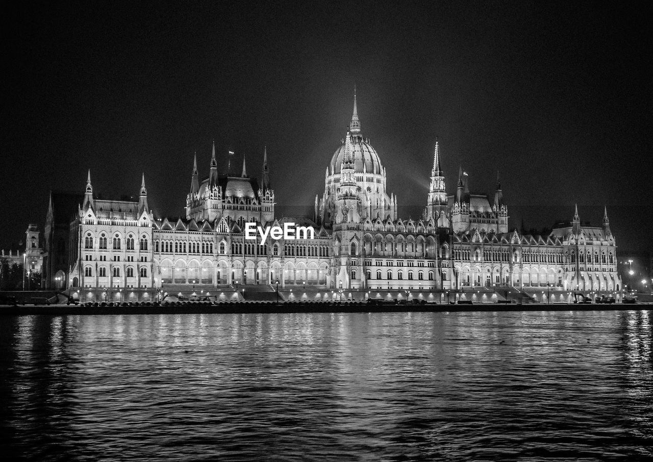 The hungarian parliament building. budapest. hungary.