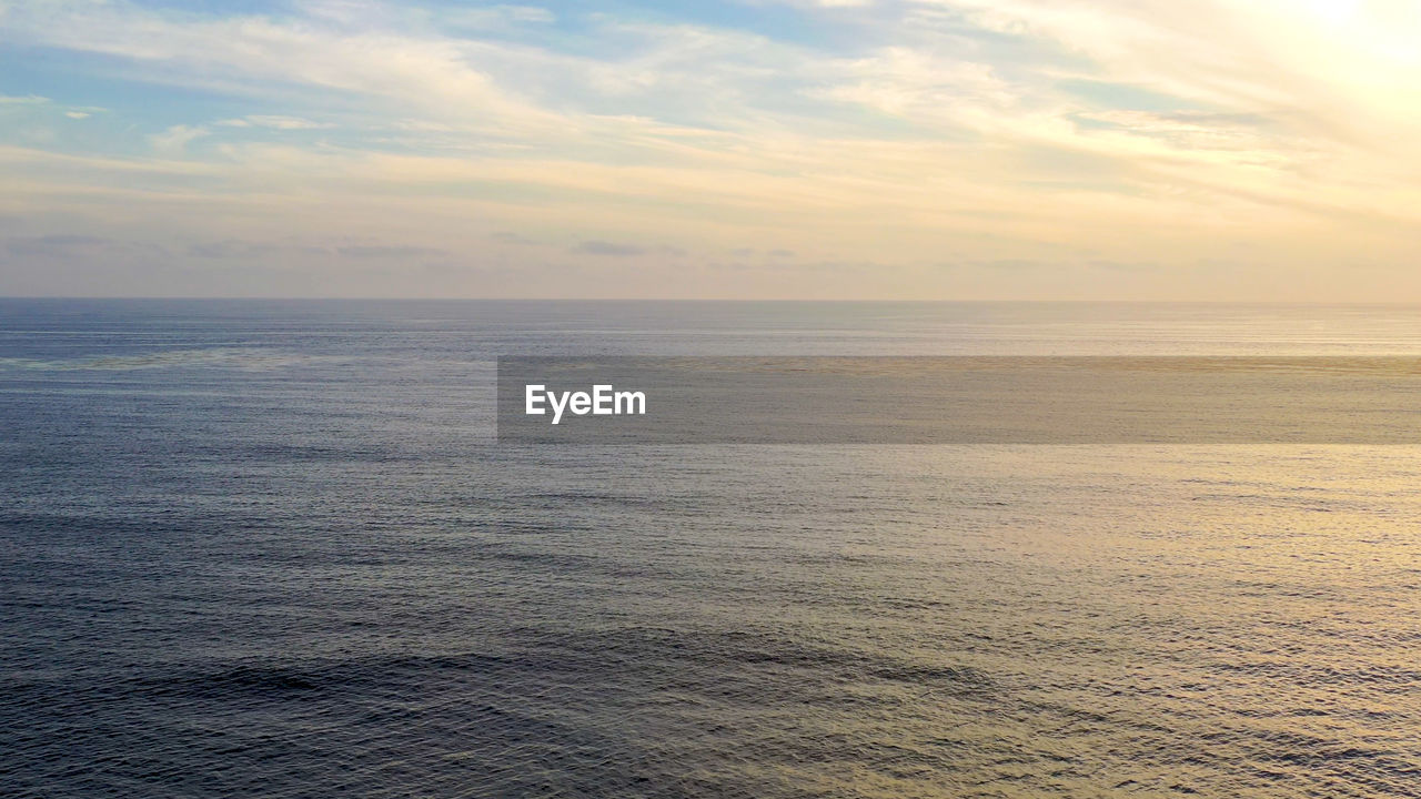 SCENIC VIEW OF SEASCAPE AGAINST SKY