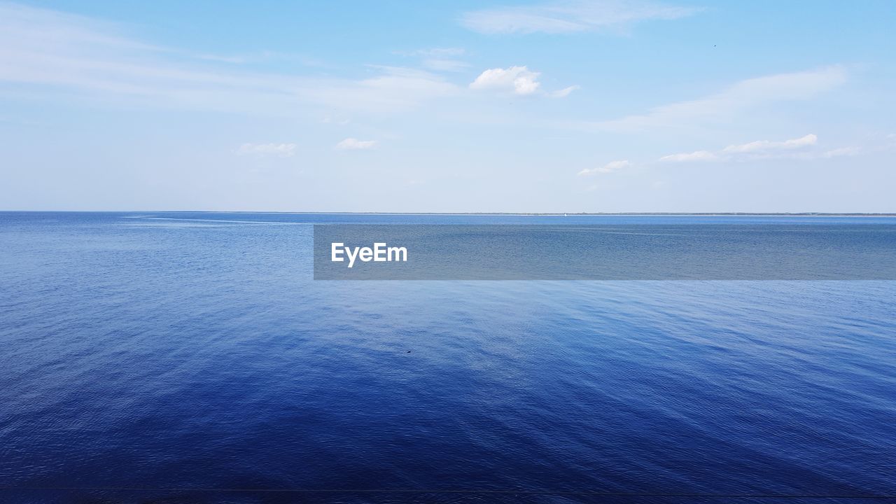 SCENIC VIEW OF SEASCAPE AGAINST SKY