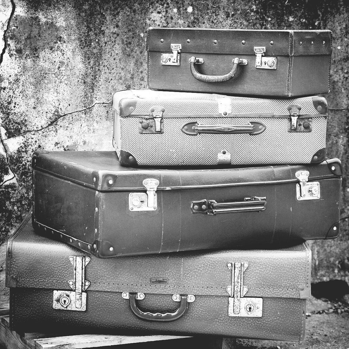 Stack of suitcase