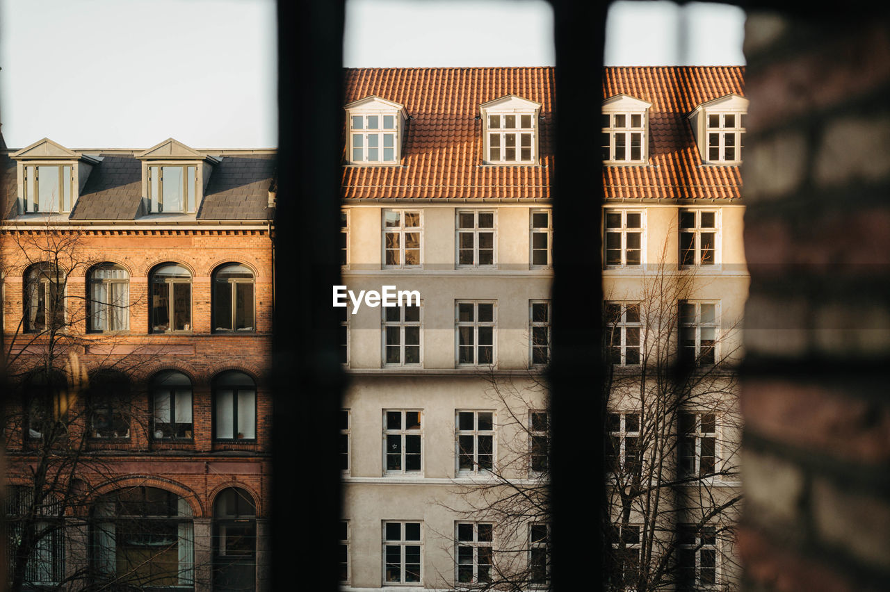 View of building from round tower, copenhagen 