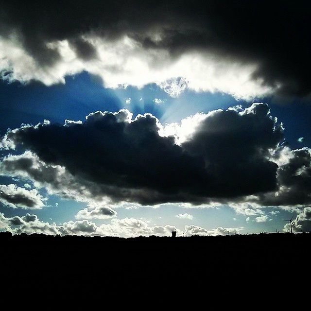 SCENIC VIEW OF LANDSCAPE AGAINST CLOUDY SKY