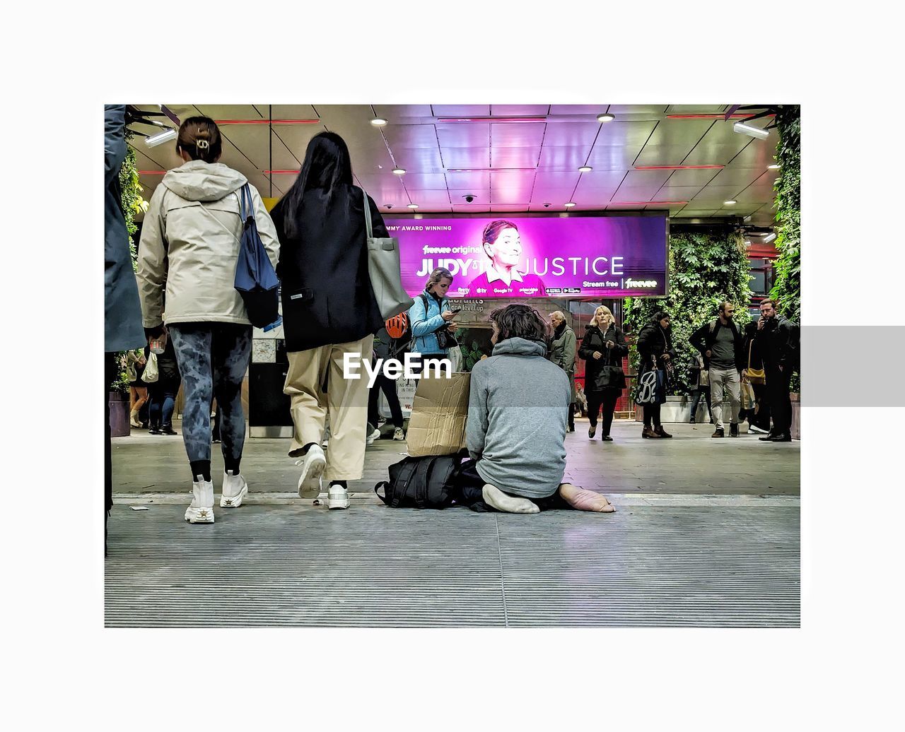 group of people, crowd, adult, men, women, full length, rear view, lifestyles, large group of people, transfer print, architecture, clothing, auto post production filter, leisure activity, shopping