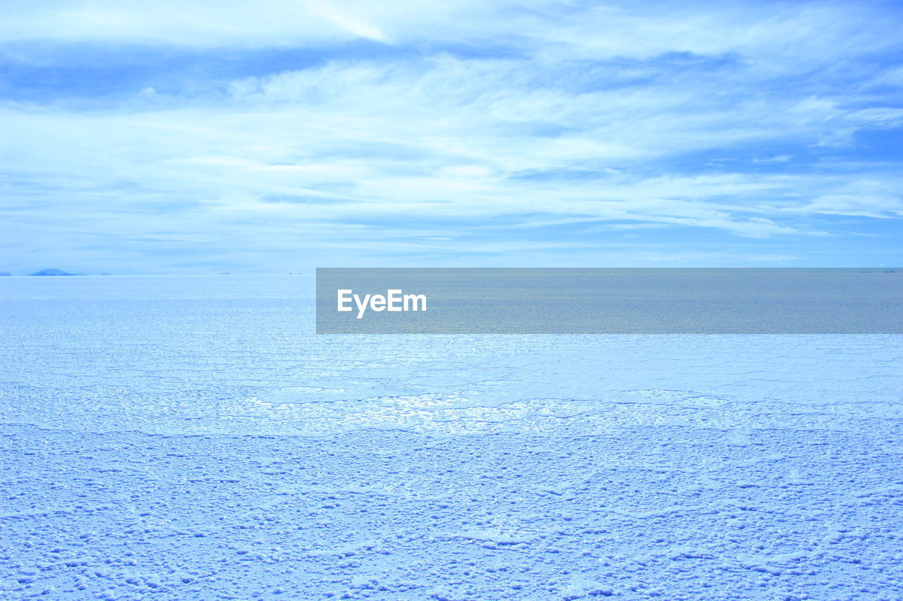 SCENIC VIEW OF BLUE SEA AGAINST SKY