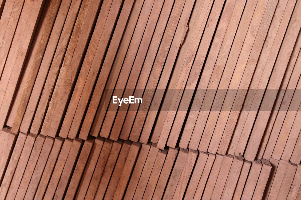 Full frame shot of wooden wall