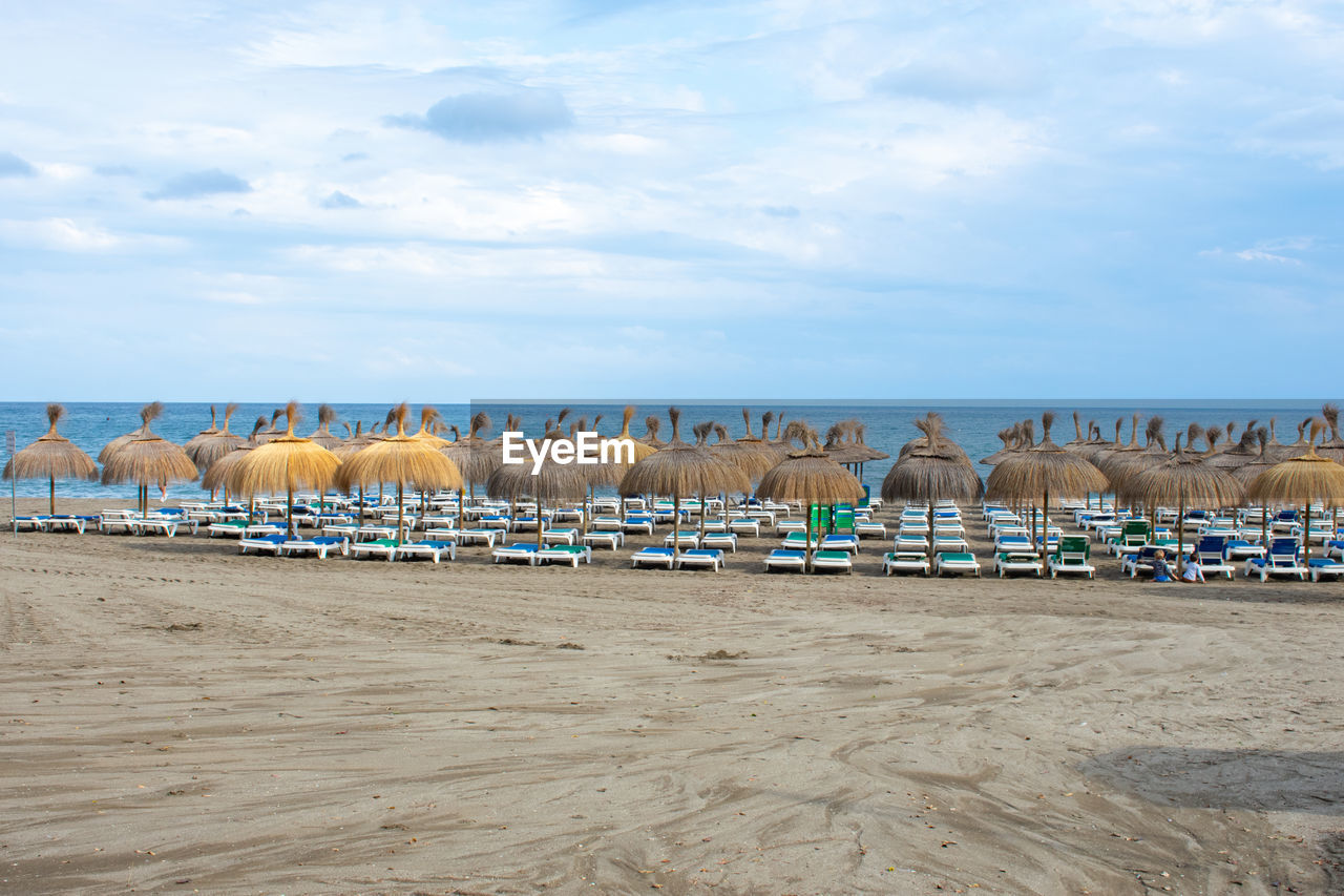 view of beach against sky