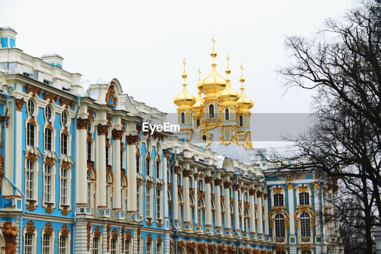 LOW ANGLE VIEW OF TEMPLE