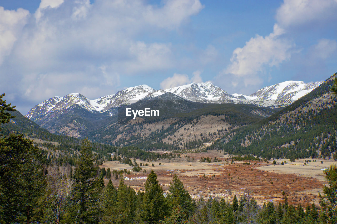 SCENIC VIEW OF SNOWCAPPED LANDSCAPE AGAINST SKY