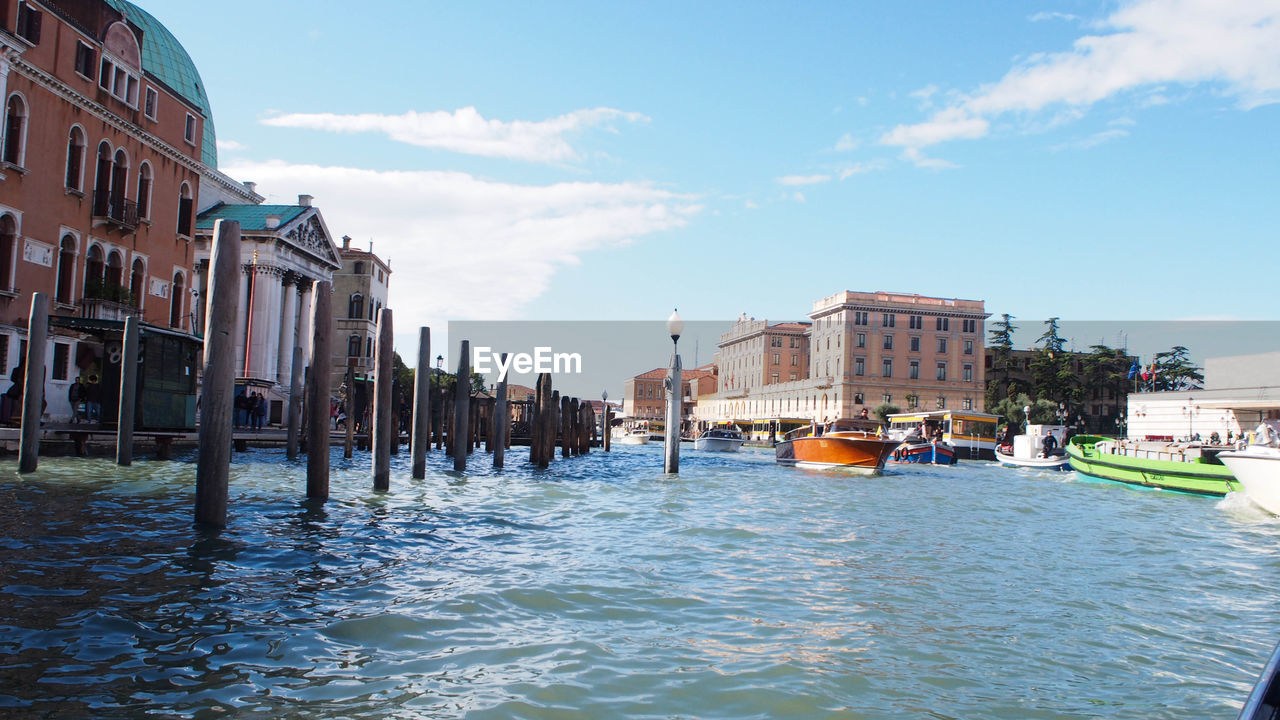 View of venice city from grand canal