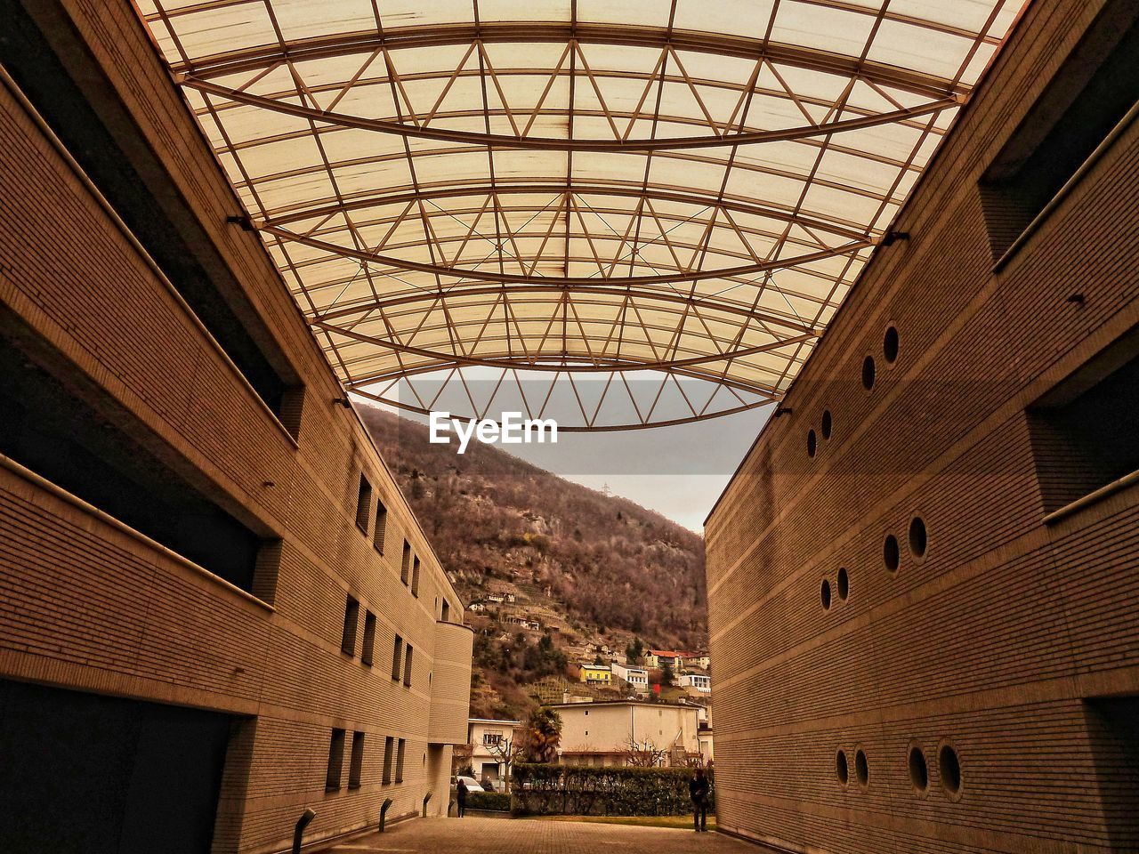Corridor of modern building