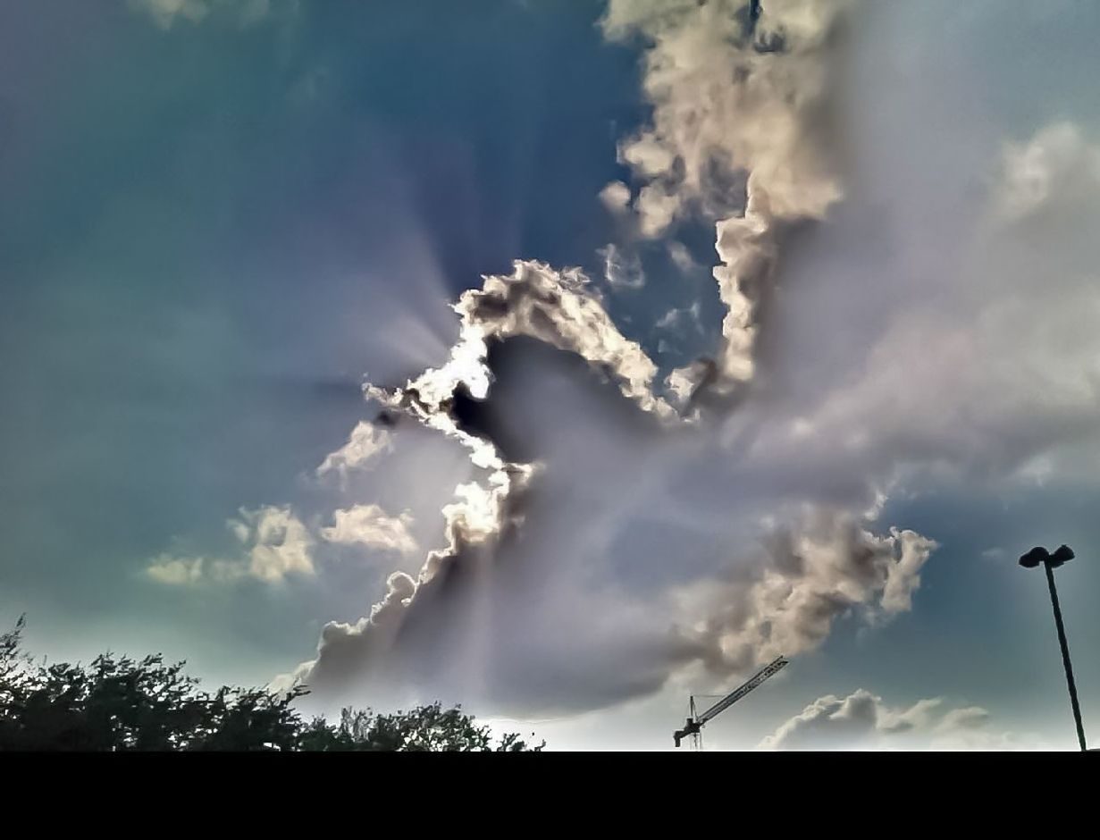 LOW ANGLE VIEW OF VAPOR TRAIL AGAINST SKY