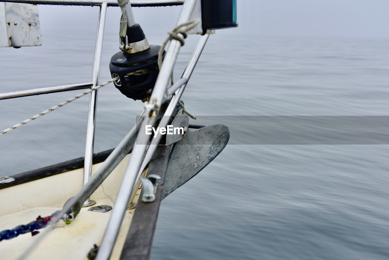 Sailboat on sea