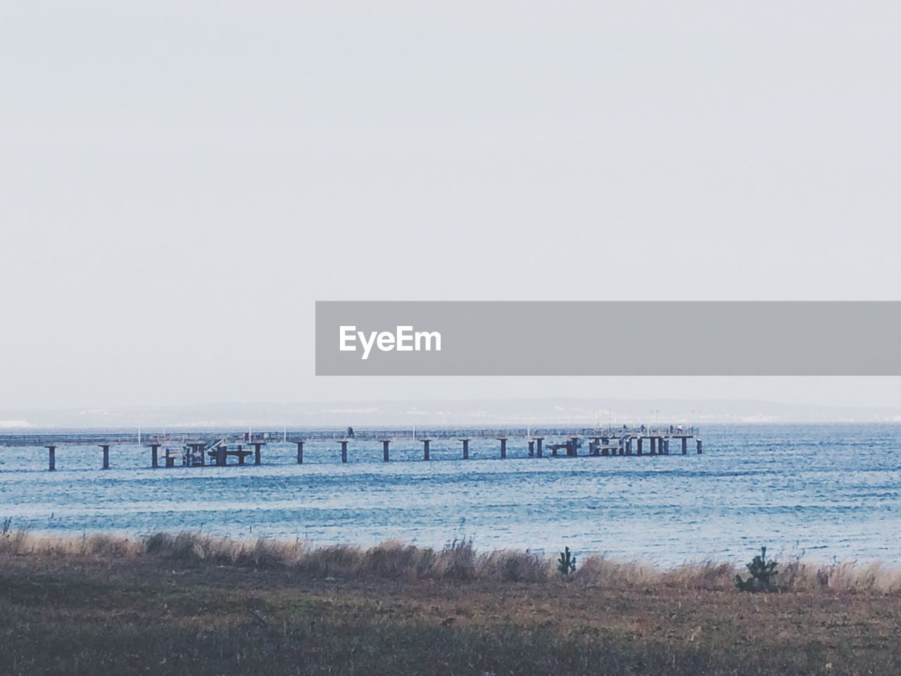 SCENIC VIEW OF SEA WITH TREES IN BACKGROUND