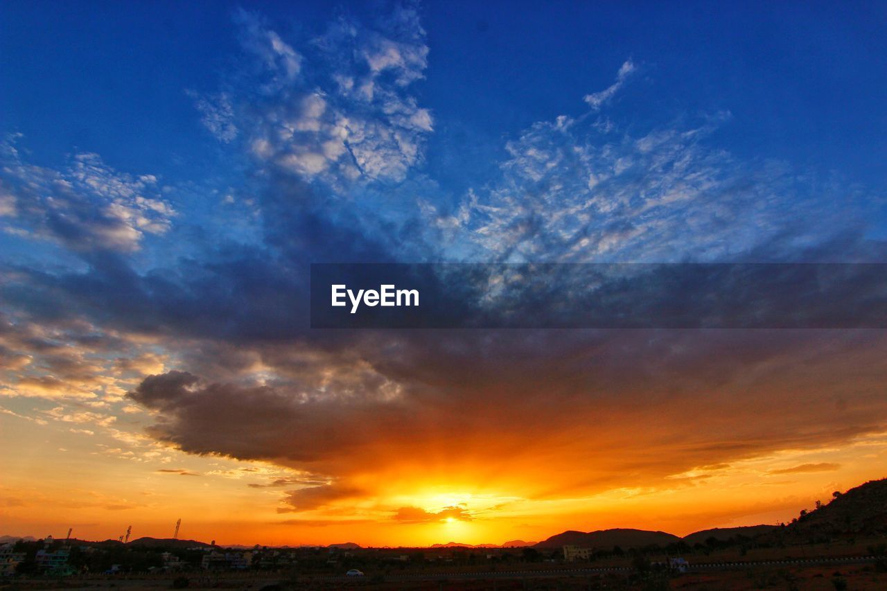 SCENIC VIEW OF SKY DURING SUNSET