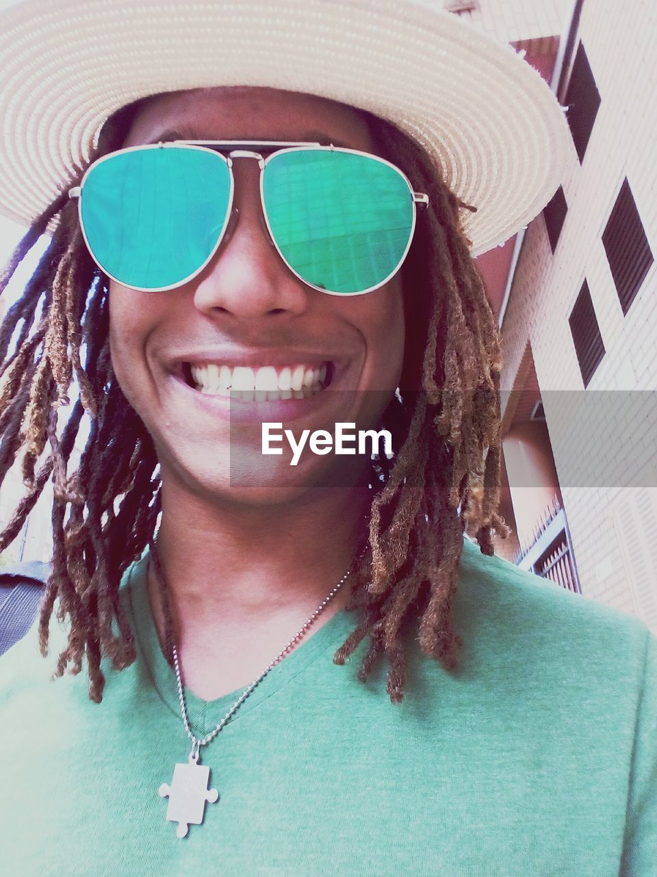 Portrait of smiling young man