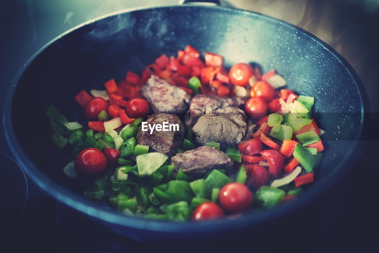 Close-up of salad in bowl