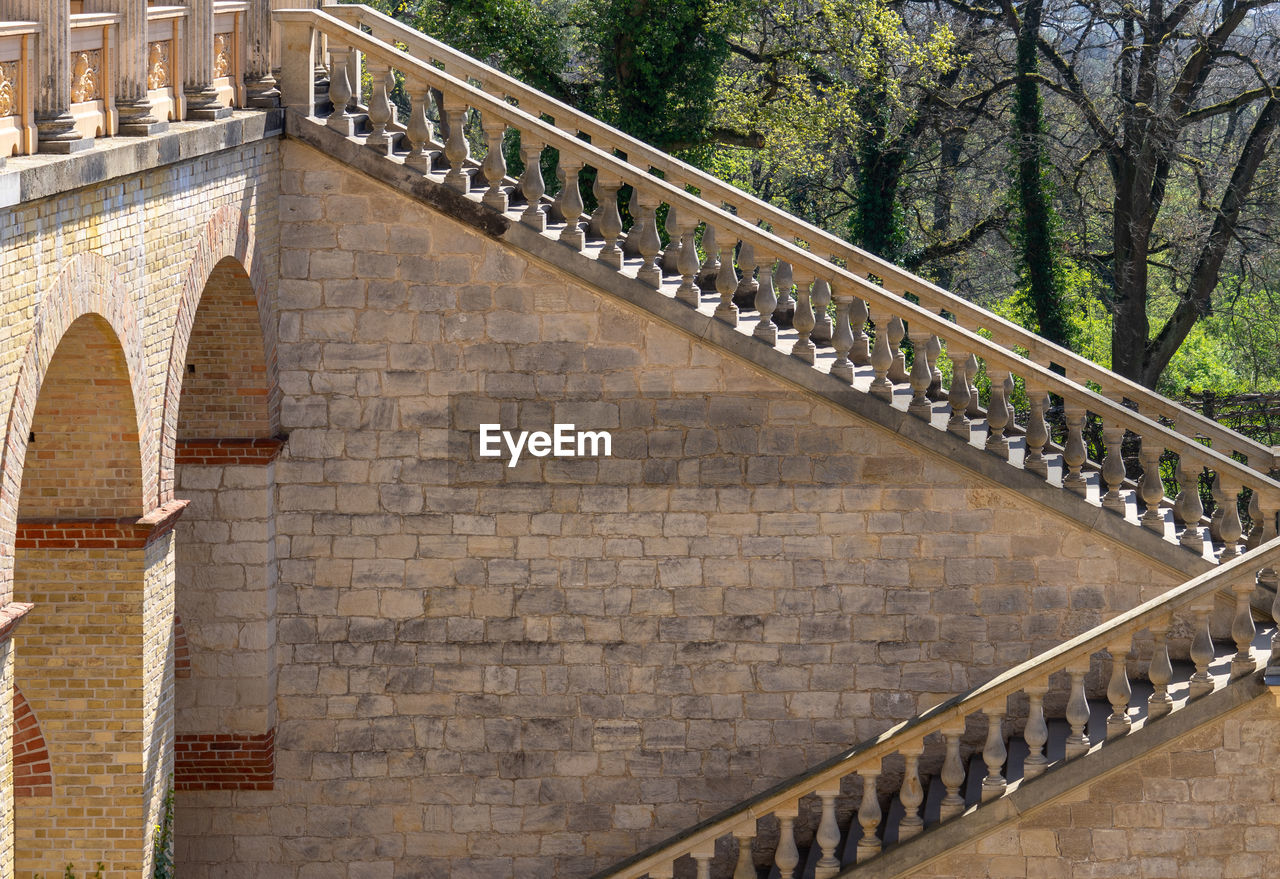 Low angle view of staircase 