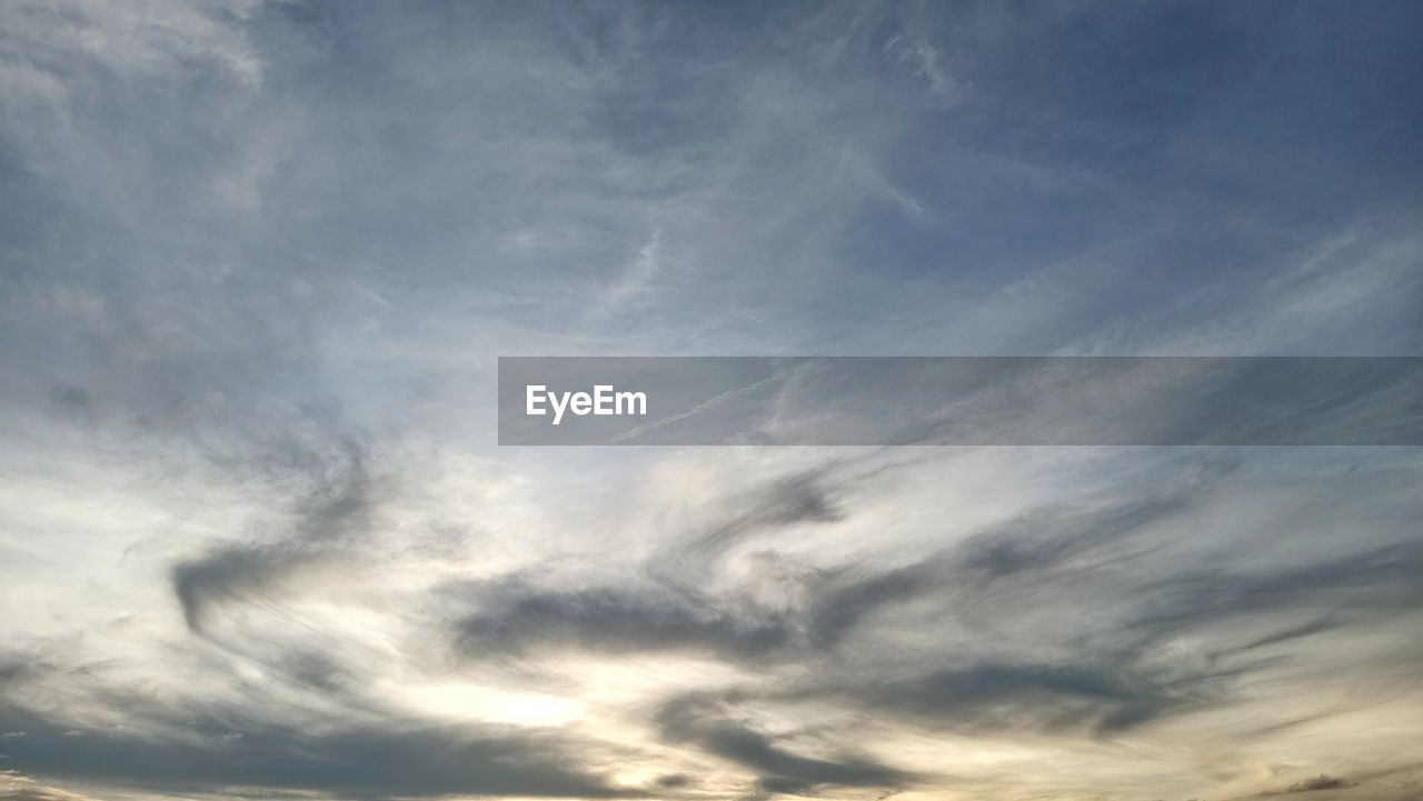 LOW ANGLE VIEW OF SKY DURING SUNSET