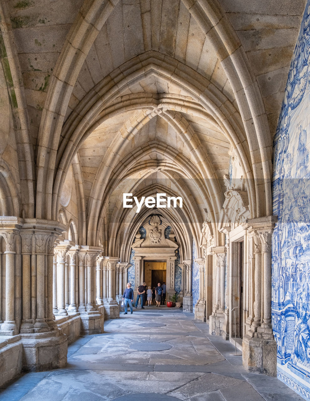 Corridor of historic building