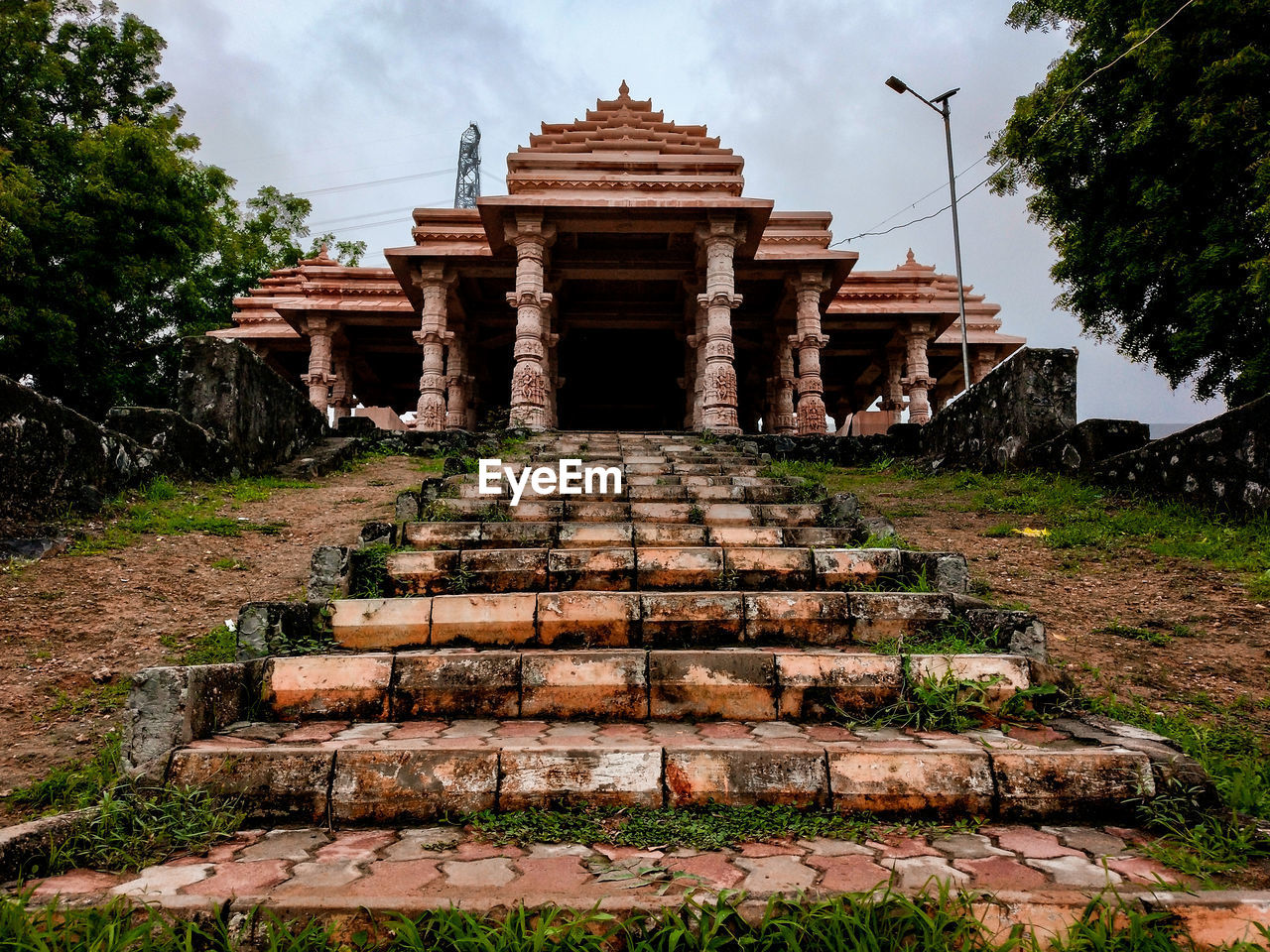 VIEW OF OLD TEMPLE