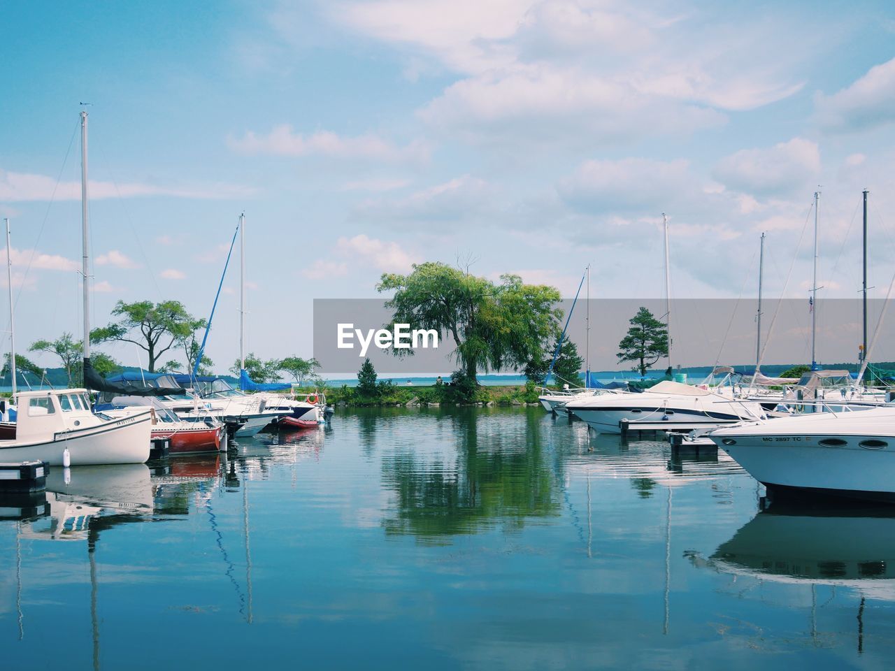 BOATS IN MARINA