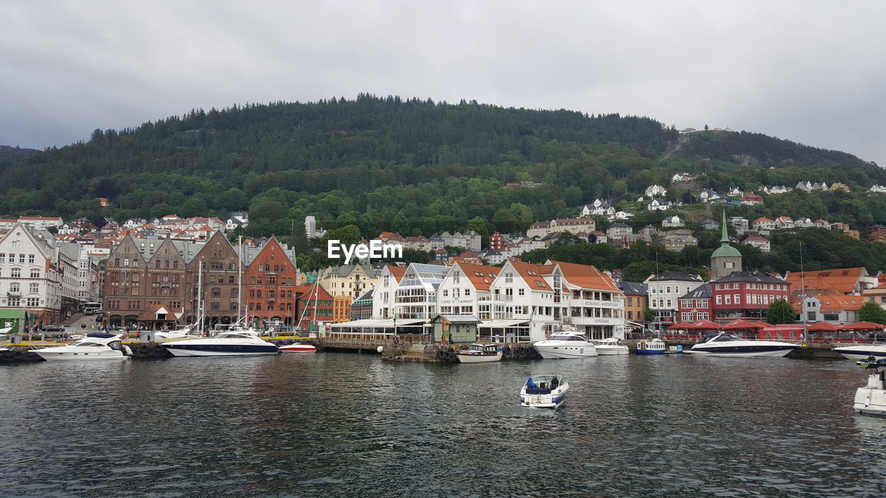 VIEW OF BOATS IN FRONT OF SEA