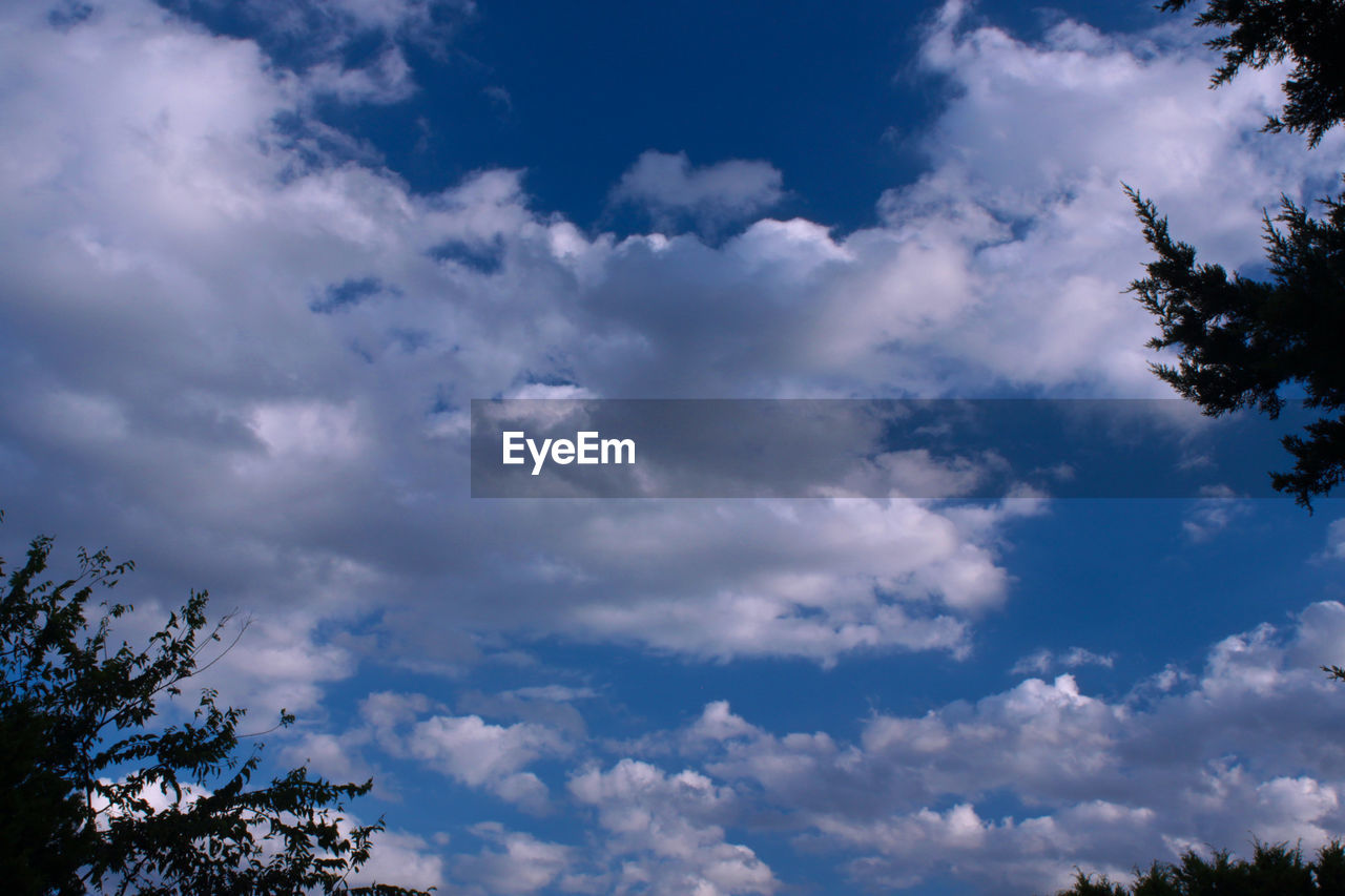 LOW ANGLE VIEW OF CLOUDY SKY OVER CLOUDS