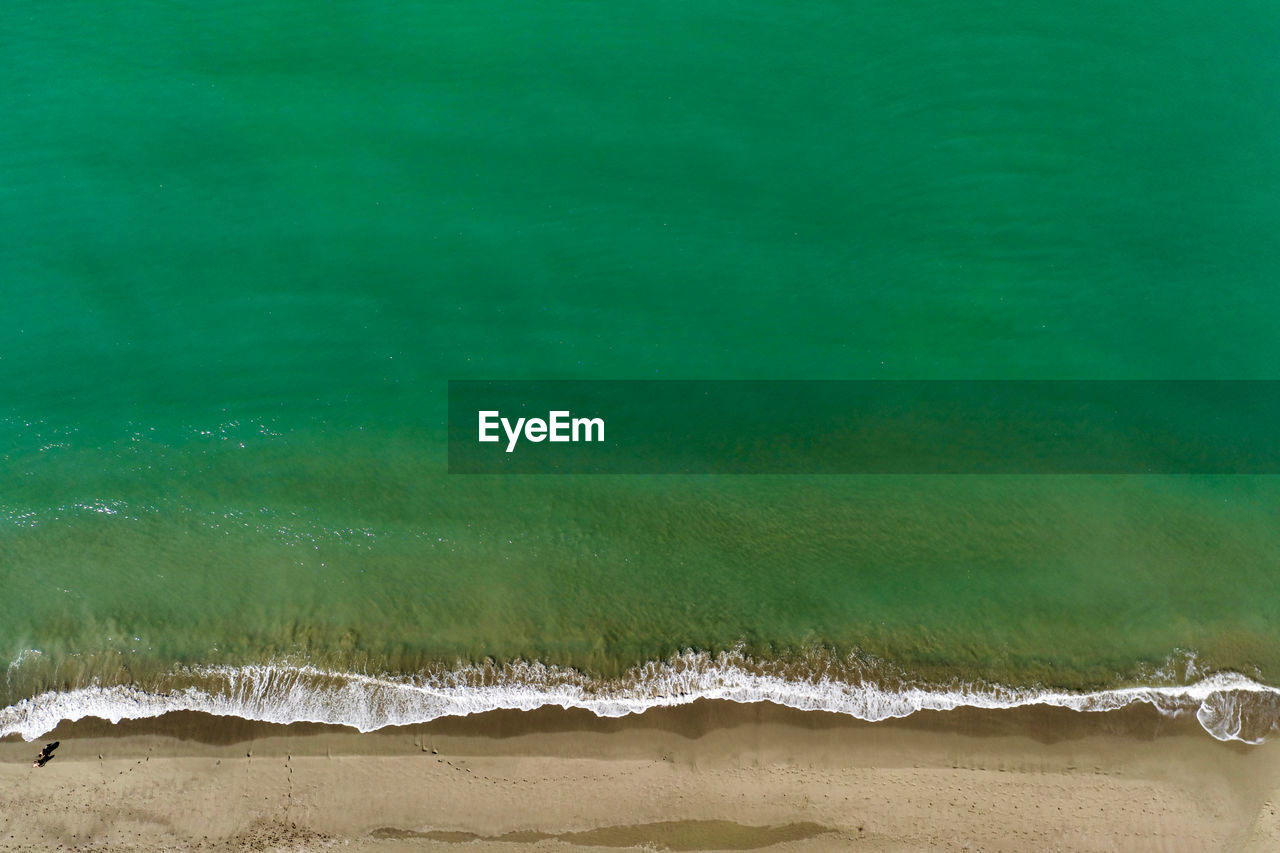 Aerial view of beach