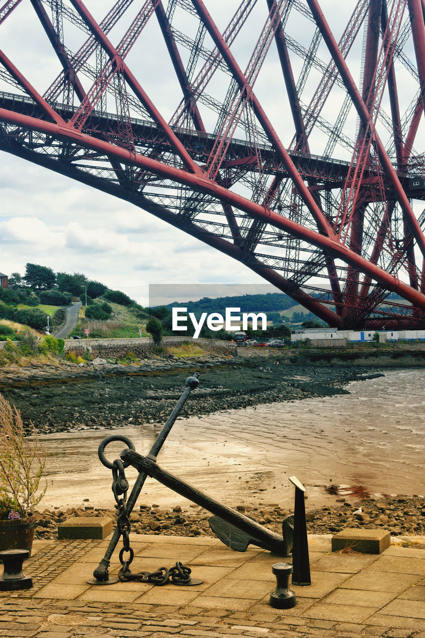 architecture, built structure, bridge, water, nature, transportation, metal, sky, no people, day, travel destinations, outdoors, land, river, travel, scenics - nature, sunlight