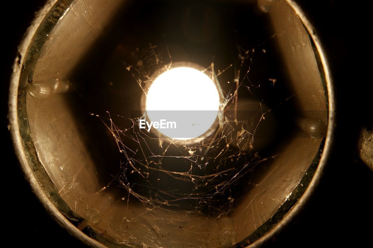 Close up of light