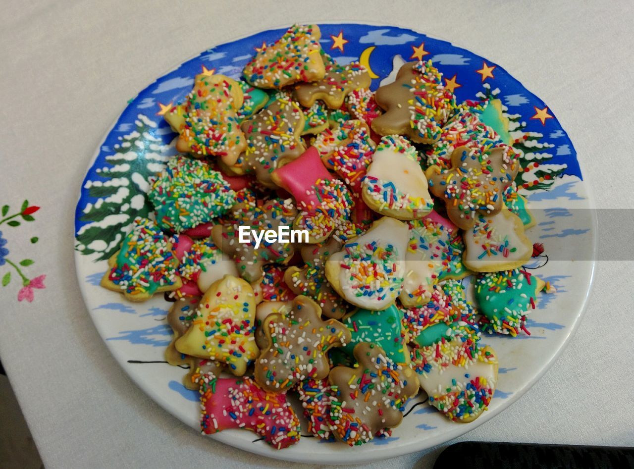 Christmas homemade cookies