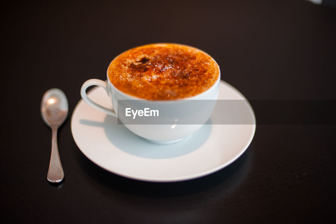 CLOSE-UP OF COFFEE IN CUP