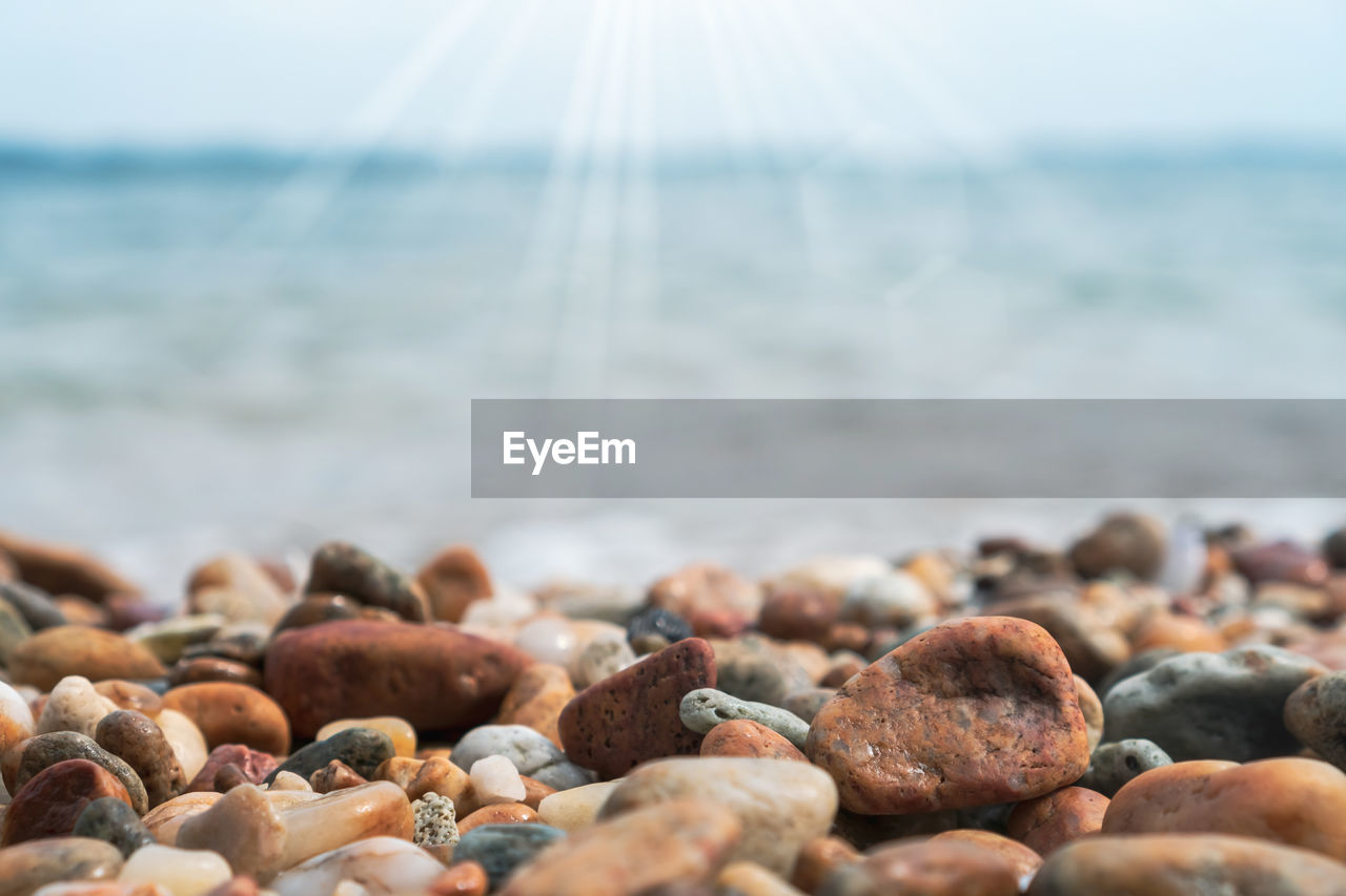 ROCKS ON BEACH