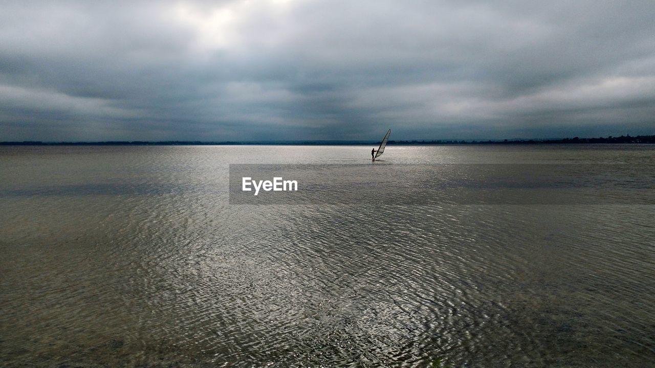 VIEW OF SEA AGAINST SKY
