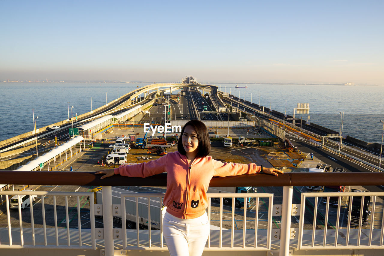 Tokyo bay aqua-line - umihotaru, pipeline underwater connecting chiba and tokyo.