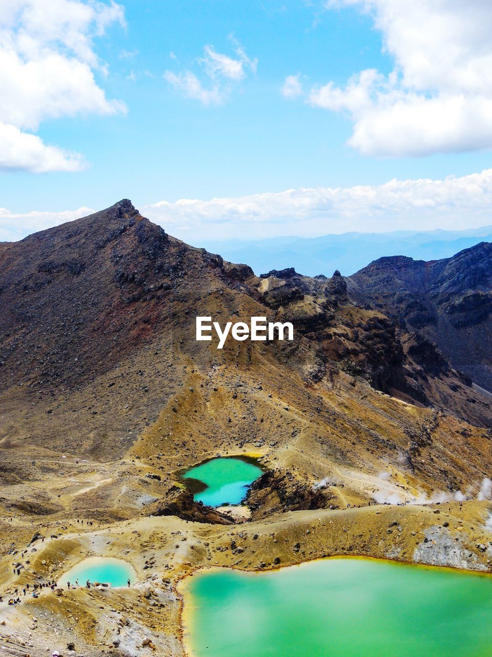 VIEW OF MOUNTAIN RANGE AGAINST SKY